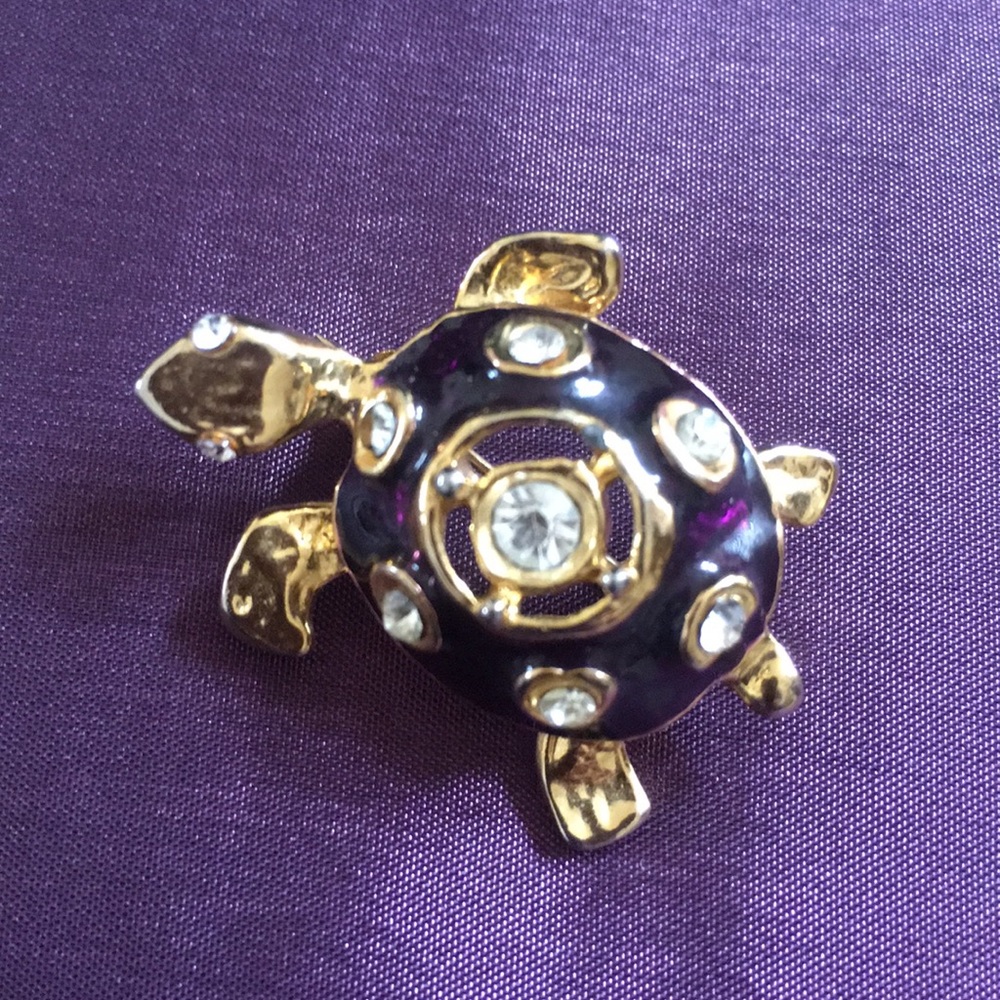 Turtle Pin Brooch